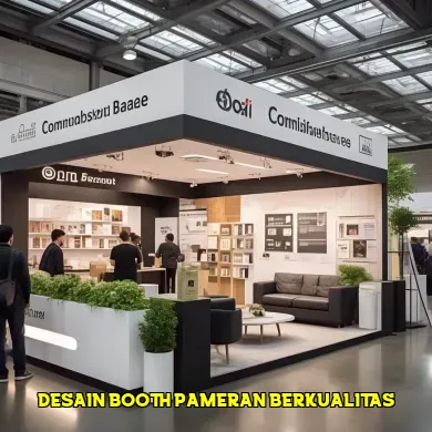 desain booth pameran berkualitas